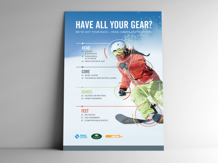 Vail Sports Have All Your Gear Poster