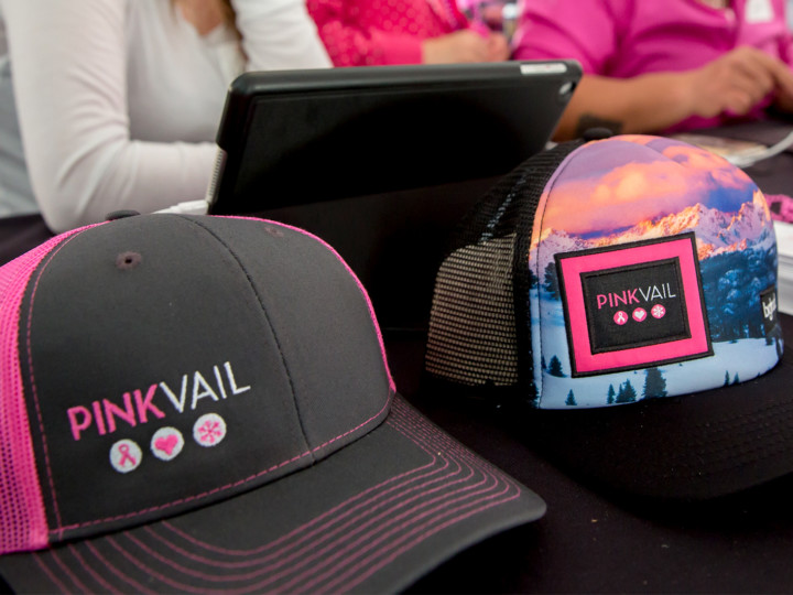 Pink Vail Retail Caps