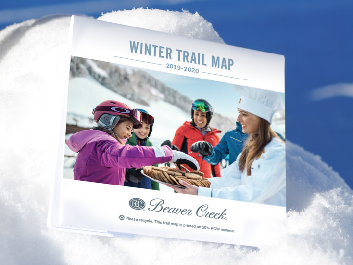 Beaver Creek Winter Trail Map