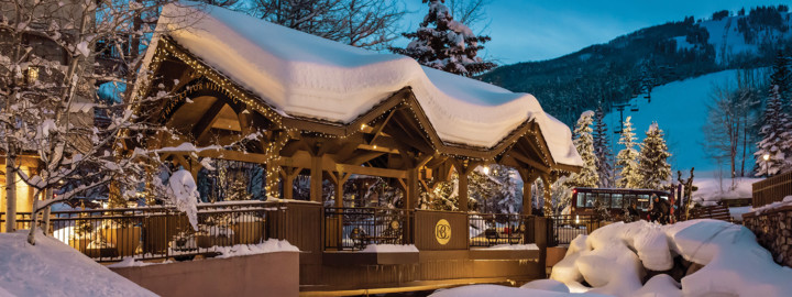 Beaver Creek Scenic Covered Bridge Winter