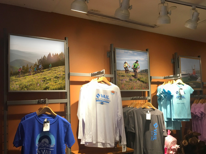 Vail Sports Indoor Retail Scenic Signage