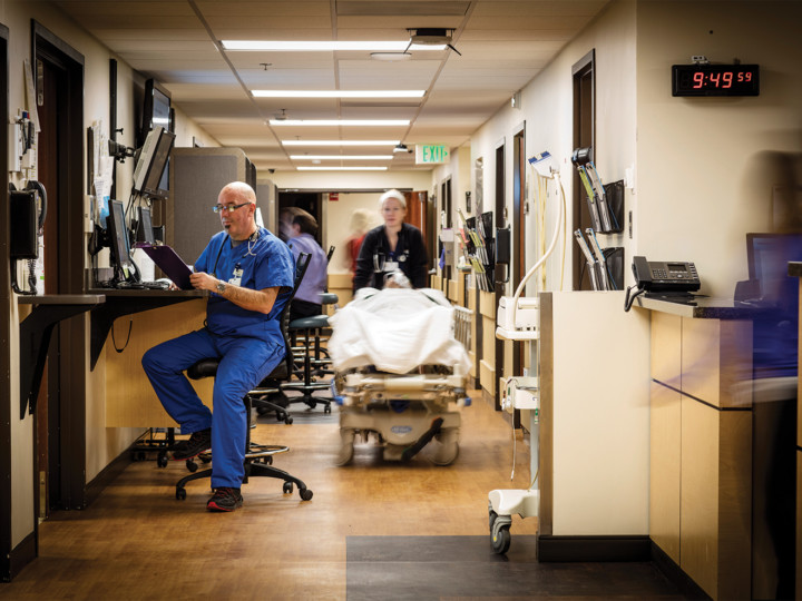 Vail Health ER Hallway