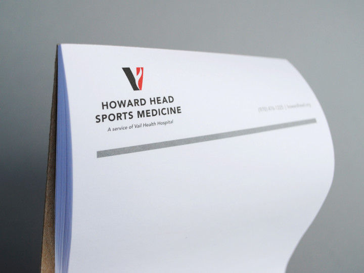 Howard Head Sports Medicine Branded Notepad