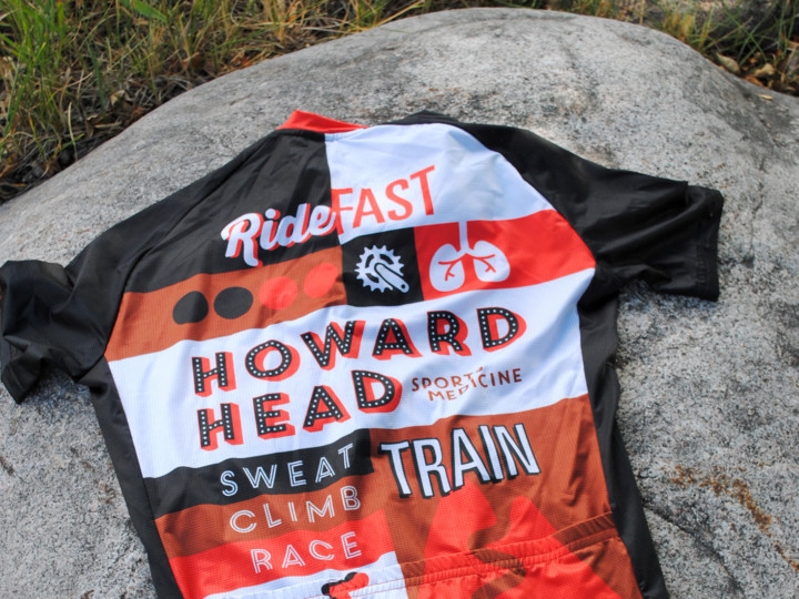 Howard Head Sports Medicine Ride Fast Bike Jersey