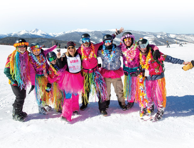 Pink Vail Group of Rainbow Participants