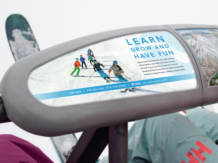 Vail Mountain Chairlift Ad