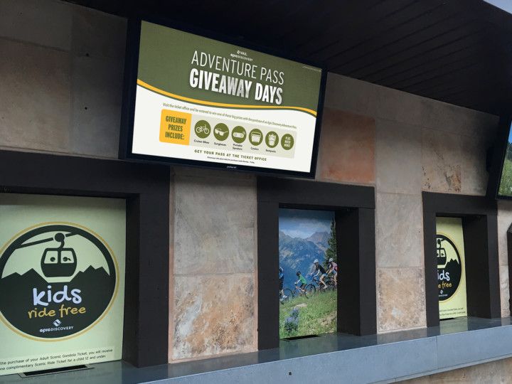 Vail Epic Discovery Adventure Pass Giveaway Days Digital Display