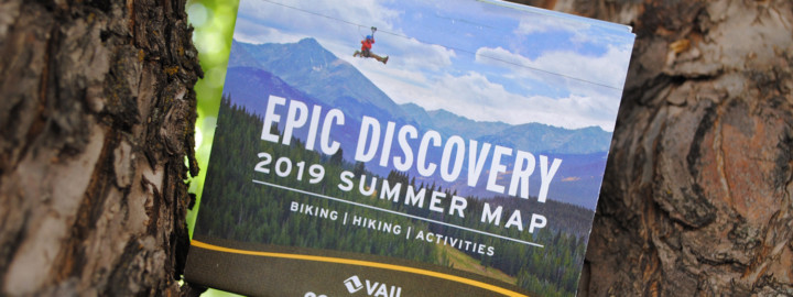 Vail Mountain Epic Discovery Summer Trail Map